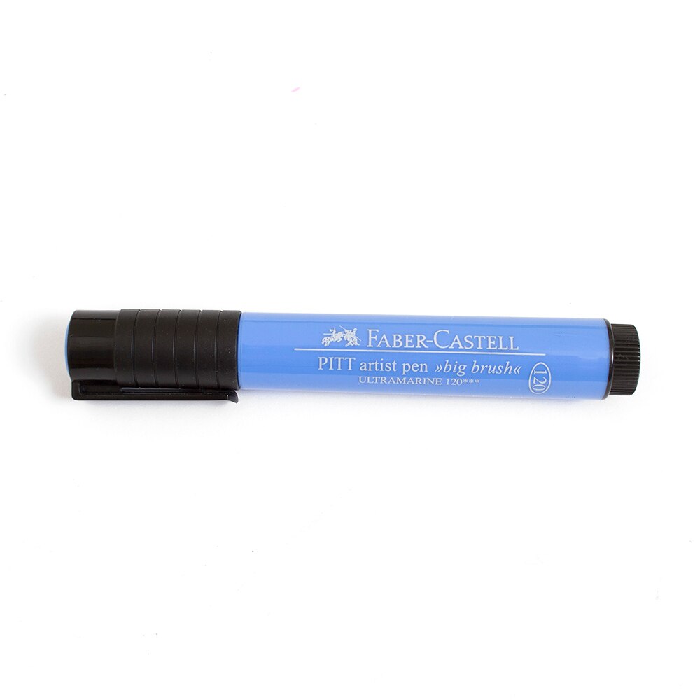 Faber Castell, Pitt, Artist, Big, Brush Pen, Ultramarine Blue